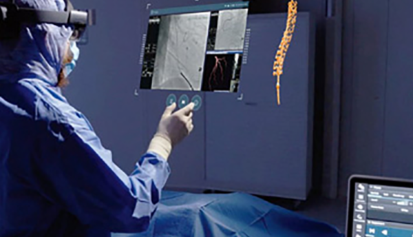 The world’s first installation and clinical use of Augmented Reality to transform interventional radiology 